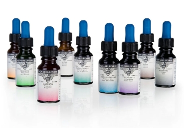 Rohrer & Klinger watercolor paints in pipette bottle, content: 12ml (g.p. 1L= 500€) versch. Colors